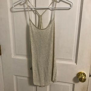 cream tank top